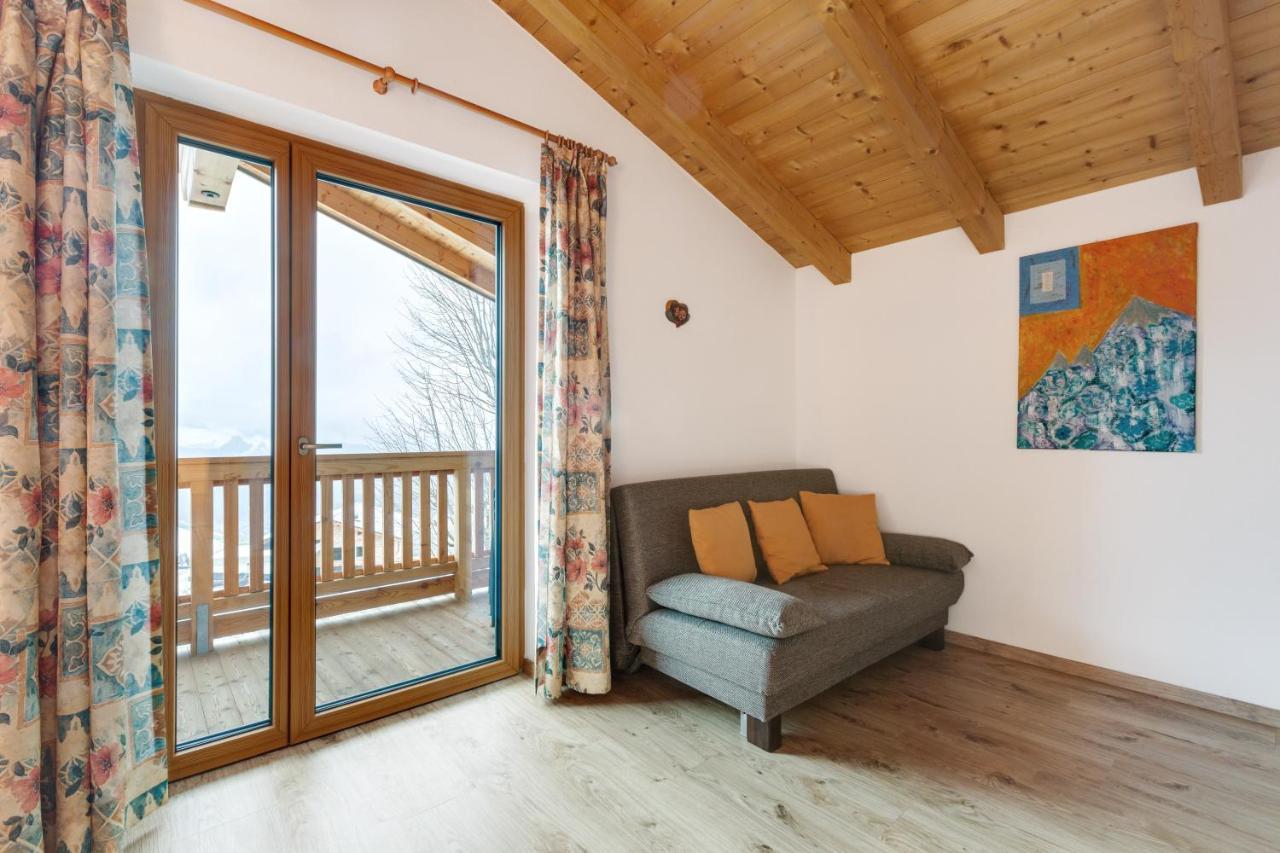 Ski In - Ski Out Panoramaferienhaus Breitmoos Neben Mittelstation 미테르질 외부 사진
