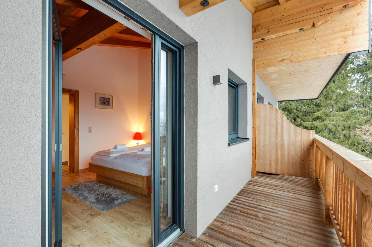 Ski In - Ski Out Panoramaferienhaus Breitmoos Neben Mittelstation 미테르질 외부 사진