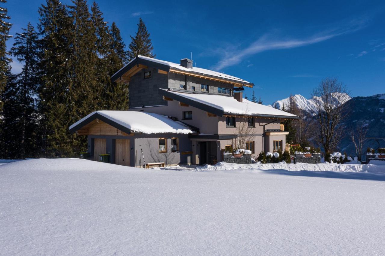 Ski In - Ski Out Panoramaferienhaus Breitmoos Neben Mittelstation 미테르질 외부 사진