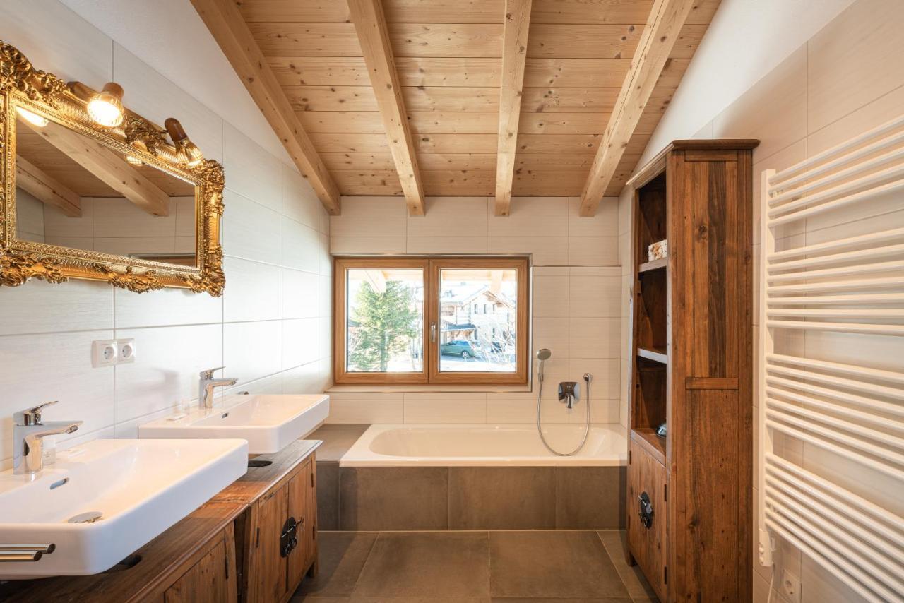 Ski In - Ski Out Panoramaferienhaus Breitmoos Neben Mittelstation 미테르질 외부 사진